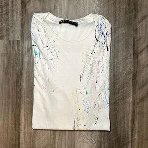 Marcella Sport Hand Painted Tee - Large
